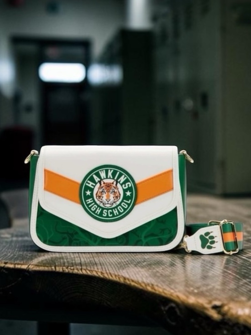 Loungefly Stranger Things Hawkins High School Crossbody Bag NWT